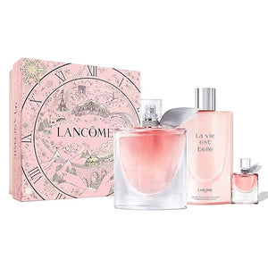 Lanc?me La Vie Est Belle Holiday Gift Set - Full-Size La Vie Est Belle Eau De Parfum 3.4 fl. Oz Body Lotion 6.7 fl. Oz &amp Mini size 0.14 fl. oz. - Limited Edition Gift Set for Women