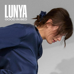 Lunya Washable Silk Scrunchies - Mulberry Silk Hair Ties - Deep Blue - One Size Fits Most