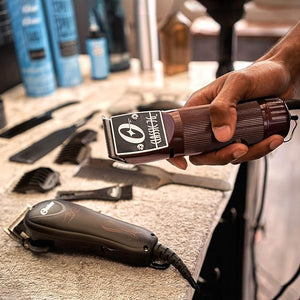 Oster Professional Hair Clippers Classic 76 for Barbers and Hair Cutting with Detachable Blade Burgundy