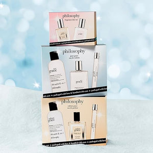 philosophy amazing grace perfume- clean &amp floral women's perfume - with notes of bergamot muguet &amp musk - long lasting fragrance