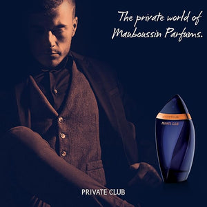 Mauboussin - Private Club 100ml (3.3 Fl Oz) - Eau de Parfum for Men - Woody &amp Oriental Scents