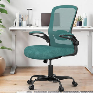Mimoglad Office Chair Ergonomic Desk Chair with Adjustable Lumbar Support High Back Mesh Computer Chair with Flip-up Armrests-BIFMA Passed Task Chairs Executive Chair for Home Office