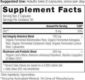 Ancient Nutrition Gut Health Supplement Leaky Gut Capsules 60ctFormulated with Licorice Root Astragalus Marshmallow and L-Glutamine Gluten Free Paleo and Keto Friendly 60 Ct