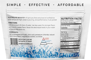 Electrolyte Booster by Formula 369-Black Cherry 50 Servings for Daily Hydration Exercise Endurance Sports