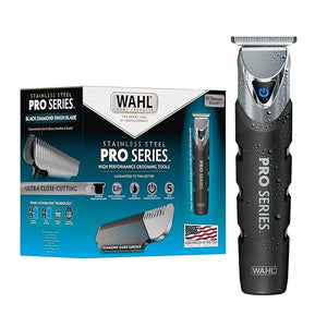 Wahl USA Pro Series Forever BladeTM Stainless Steel Cordless Rechargeable Beard Trimmer for Men with No Slip Grip &amp USB Charge ? Model 3026017