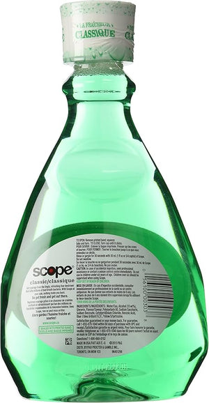 Scope Mouthwash Original Mint 33.8 Oz (2 Pack)