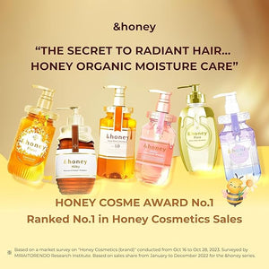 yeeyzz&amphoney Deep Moist Hair Oil Step3.0 (Moist Shine) 100ml - Damask Rose Honey Sent (Green Tea Set)