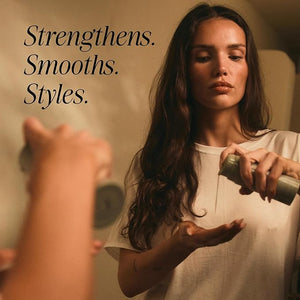 Hair Elixir Serum - Smooth Frizz-Free Hair Instantly - 40ml Heat Protectant - Daily Styling &amp Overnight Treatment - Lightweight Formula with Hibiscus &amp Meadowfoam Extracts