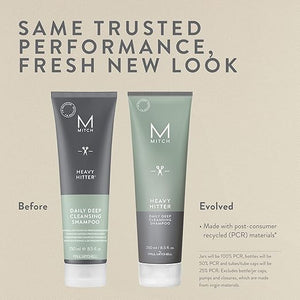 MITCH by Paul Mitchell Heavy Hitter Daily Deep Cleansing Shampoo for Men For All Hair Types