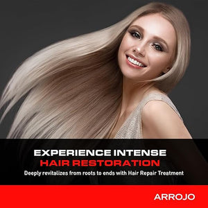 Arrojo Hair Repair Treatment 5.1 fl oz ? Cruelty-Free Paraben-Free Sulfate-Free Hair Conditioner Mask with Keratin Avocado &amp Coconut Oil ? Ideal for Dry Damage &amp Color-Treated Locks
