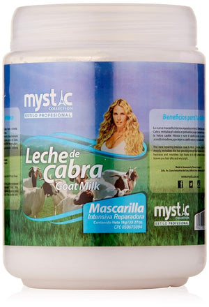 Goat Milk Treatment Mask for Dry Damaged Hair - 35oz - Deep Conditioning Nourishing &amp Hydrating Promotes Growth Intensive Repair System in Ampoules for Fragile Split Ends