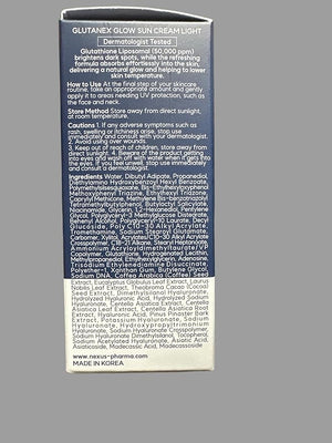 Glow Sun Cream Light SPF 50+ PA ++++ 50 ml/1.69 fl oz