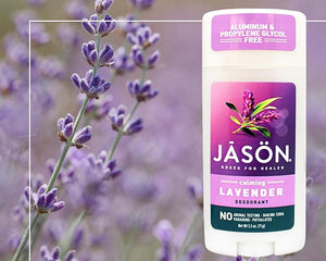JASON Calming Lavender Deodorant Stick 2.5 Ounce Sticks (Pack of 3)
