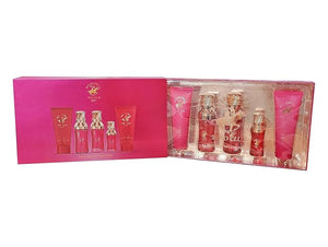 Beverly Hills Polo Club BHPC HOT Women's 5-Piece Fragrance Gift Set - Amber &amp; Vanilla Eau de Parfum Collection with Natural Body Lotion &amp; Hair Wash for Her