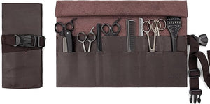 Under NY Sky Leather Apron and Tool Holder - Professional Products for Hair Stylists Barbers &amp Hairdressers