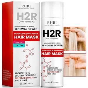 Hair Mask For Damaged Hair | Leave In Hair Mask | Molecular Bonding for Hair Growth Thinning &amp Split Ends | Rapid Repair for Damage from Bleach Chemicals &amp Heat | Frizz Control Hair Treatmen
