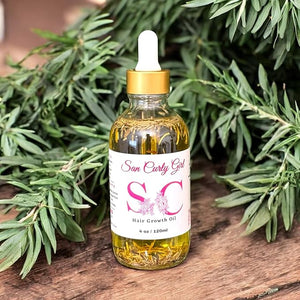 San Curly Girl Hair Growth Oil 4 oz(120 ml)