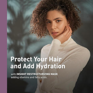 Insight Restructurizing Mask for Damaged Hair with Restorative Phytocomplex &amp Organic Wheat Germ Extract for Deep Repair &amp Body 16.9 Fl. Oz. / 500 mL