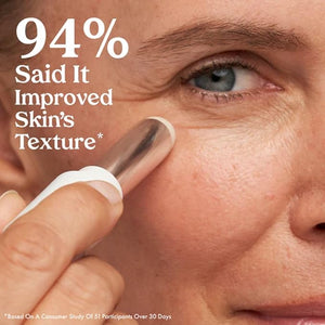 Kopari Ceramide &amp Retinol Dual-Core Eye Balm ? Targets Fine Lines Texture &amp Puffiness with Encapsulated Retinol Ceramides &amp Squalane ? Hydrating Brightening Anti-Aging Under Eye Treatm