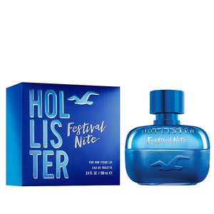 Hollister Festival Nite Men EDT Spray 3.4 oz