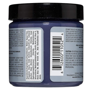 MANIC PANIC Classic Blue Steel Semi Permanent Hair Color - Cool Silver Hair Dye for Women &amp Men That Lasts 4-6 Weeks - Vegan Ammonia &amp Cruelty-Free - Create &amp Mix Custom Shades (4oz / 3pk