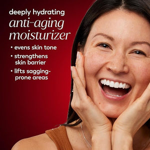 Olay Niacinamide Face Moisturizer Firming Cream for Women Non-Greasy - Anti-Wrinkle Anti-Aging Hydrating Renewing Stronger Skin Barrier Smooths - Peptides 1.7 Oz