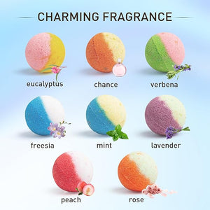 48 Natural &amp Organic Bath Bombs for Women and Kids Rich in Essential Oils Relaxation and Stress Relief BathBombs Gift Set for Mothers Day Christmas Valentines Day &amp Birthday