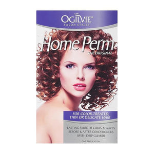 Ogilvie Salon Styles Home Perm The Original - For Color Treated Thin or Delicate Hair - 2 pc