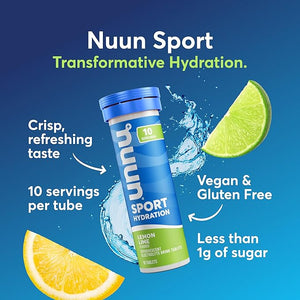 Nuun Hydration Electrolyte Tablets - Sodium Potassium Chloride Calcium Magnesium 1g &amp 0g Sugar Drink Mix | Vegan Gluten Free Non-GMO | Complete Pack Mixed Flavors 4 Pack (40 Total Serving