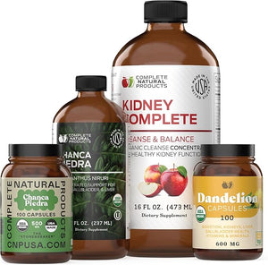 Kidney Complete Bundle - Full Kidney Cleanse &amp Detox Support