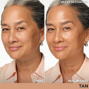 IT Cosmetics CC+ Nude Glow - Medium Coverage Foundation with SPF 40 &amp Brightening Glow Serum Lightweight Skin Tint 2% Niacinamide + Hyaluronic Acid Up to 24H Hydration Normal/Dry Skin - 1.08 f