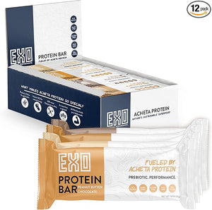 Exo Protein Bars Variety Pack 12 Count 14g Protein Gluten Free Dairy Free Sustainable Protein Bar