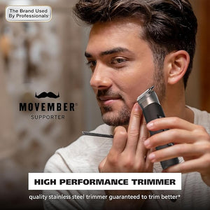 Wahl USA Pro Series Forever BladeTM Stainless Steel Cordless Rechargeable Beard Trimmer for Men with No Slip Grip &amp USB Charge ? Model 3026017