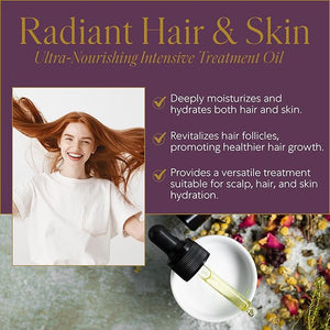 WEN by Chaz Dean Restorative Treatment Oil - Hair Oil for Hair Growth &amp Curly Dry Frizzy Hair w/Jojoba Seed Oil - Mandarin Italian Fig 4 Fl Oz