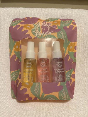 New 3 piece body spray gift set