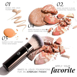 Professional Makeup Brushes BS-MALL With Travel Case - Kabuki Brush Eyeshadow Brush Concealer Brush Blush Brush Bronzer &amp Foundation Brush 20 Pcs Labeled Daily Use &amp Versatile Occasions