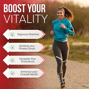 Maximize Energy Performance Vitality and Vigorous Endurance - (10 Pk) Made in The USA