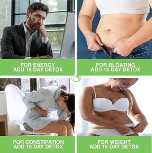 THE ENCLARE NUTRITION 15 Day Detox Cleanse for Weight Loss. Advanced Gut Support for Women &amp Men. Colon Cleanse Laxatives for Constipation &amp Bloating Relief. Gut Cleanse Probiotic Diet Pills 6