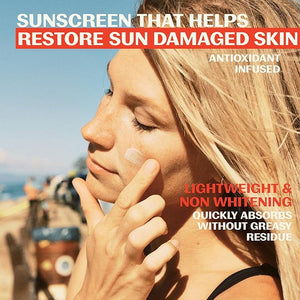 Thrive Natural Care Mineral Face Sunscreen SPF 30 - Daily Sunscreen for Face No White Cast Non-Nano Zinc Oxide - Lightweight Moisturizer Broad-Spectrum Protection - Vegan 2 Fl Oz