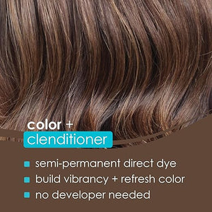 Keracolor Color + Clenditioner 3-in-1 Color-Depositing Conditioner Gentle Cleansing Conditioner Infusing Semi-Permanent Hair Color 9 Shades 33.8 Fl Oz
