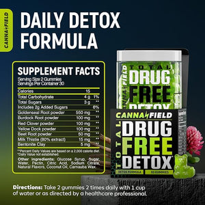 Full Body Cleanse Detox Gummies, Liver, Gut &amp; Kidney Cleanse Detox &amp; Repair with Milk Thistle &amp; Duck Flower Plant, Complete Digestive Health Supplement, Heavy Metal Cleanse for Adults Wome