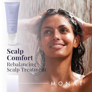 MONAT Scalp Comfort¢â? Rebalancing Scalp Treatment - Cooling Exfoliating Treatment for Dry Oily or Sensitive Scalp | Soothes Discomfort Restores Balance and Calms Damaged Scalp - 178 ml / 6 fl oz
