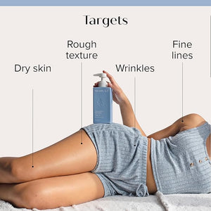 Medix 5.5 Women Firming Collagen Cream + Hyaluronic Acid Body Lotion | Anti Aging Firming Lotion &amp Face Moisturizer | Crepey Skin Stretch Marks &amp Dry Skin | Skin Care Products | 2 Piece Bund