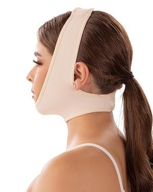 SHAPE CONCEPT Mentonera 318 Powernet Chin Strap for Sleeping Double Chin Reducer High Compression Face Lift Support