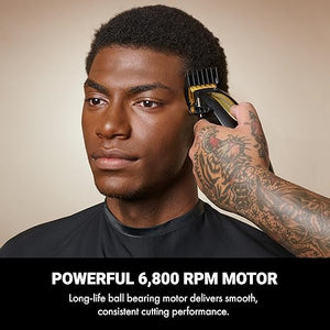 LithiumFX Cord/Cordless Lithium Ergonomic Hair Clippers for Men