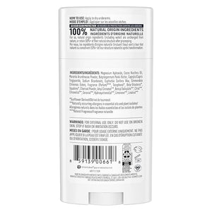 Schmidt's Aluminum-Free Vegan Deodorant Charcoal &amp Magnesium with 24 Hour Odor Protection 4 Count for Women and Men Natural Ingredients Cruelty-Free 2.65 oz