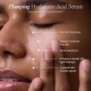 Hyaluronic Acid Activating Serum by Project E Beauty | Anti-Aging Serum for the Face | Plumping &amp Hydrating Facial Skin Care | Removes Dark Spots &amp Wrinkles | B5 | Whitening | For Dry Skin | 5