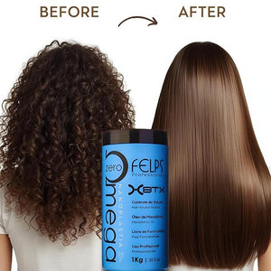 Felps XBTX Omega Zero Hair Volume Reducer Macadamia Oil Formaldehyde-Free 1kg / 35.3fl.oz