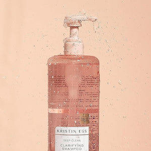 Kristin Ess Clarifying Shampoo and Conditioner Set - Shampoo and Conditioner for Women - Shampoo for Oily Hair + Build Up - Works with All Hair Types - Restores Hair Shine + Scalp Health, 33.8 fl oz