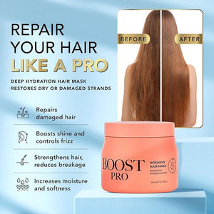 Intensive Deep Conditioning Hair Mask ? Hydrating Treatment for Dry Damaged &amp Colored Hair? Sulfate &amp Salt-Free w/Shea Mango Butter &amp Argan Oil Frizz Control &amp Strengthening 16.9